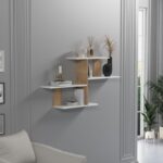 Ραφιέρα Sitil άσπρο δρυς μελαμίνη 122x20x64εκ ed8182 - Image 5