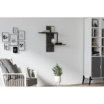 Ραφιέρα Herra ανθρακί μελαμίνη 40x20x60εκ ed8206 - Image 5