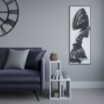 Βοηθητικό τραπέζι Lemont άσπρη μελαμίνη 59 6x18 6x63 2cm ed8210 - Image 4