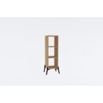 Βιβλιοθήκη Gordes Sapphire μελαμίνη 30x30x101εκ ed8217 - Image 3