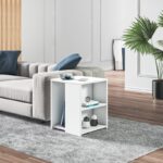 Βοηθητικό τραπέζι Rome άσπρη μελαμίνη 40x50cm ed8219