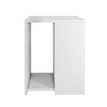 Βοηθητικό τραπέζι Rome άσπρη μελαμίνη 40x50cm ed8219 - Image 5