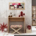 Γραφείο Salerno oak μελαμίνη 80x30x82cm ed8234