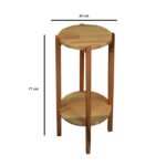 Βοηθητικό τραπέζι Cartago ξύλινο 30x77cm ed8244 - Image 2