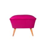 Σκαμπώ Buena 57x45cm μωβ ed8263 - Image 5