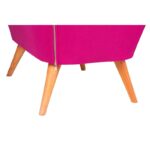 Σκαμπώ Buena 57x45cm μωβ ed8263 - Image 3