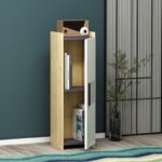 Ραφιέρα Rafdawn Sapphire δρυς άσπρο μελαμίνη 90x27 4x29 2εκ ed8283 - Image 5