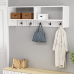 Έπιπλο εισόδου Sarandon άσπρο μελαμίνη 120x22x36 8εκ ed8292