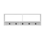 Έπιπλο εισόδου Sarandon άσπρο μελαμίνη 120x22x36 8εκ ed8292 - Image 3