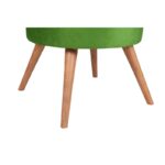 Σκαμπώ Boyce πράσινο 45x45x41cm ξύλο ύφασμα ed8293 - Image 4