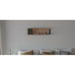 Ραφιέρα Meedo atlantic pine ανθρακί μελαμίνη 100x20x29εκ ed8319