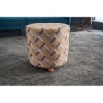 Σκαμπώ Daffo 40x40cm multicolor ed8329 - Image 4