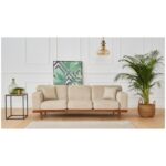 Βοηθητικό τραπέζι Atlantis καρυδί μελαμίνη μέταλλο 45x45cm ed8331