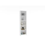 Βιβλιοθήκη Barkın άσπρο μελαμίνη 40x19 6x150εκ ed8342 - Image 4