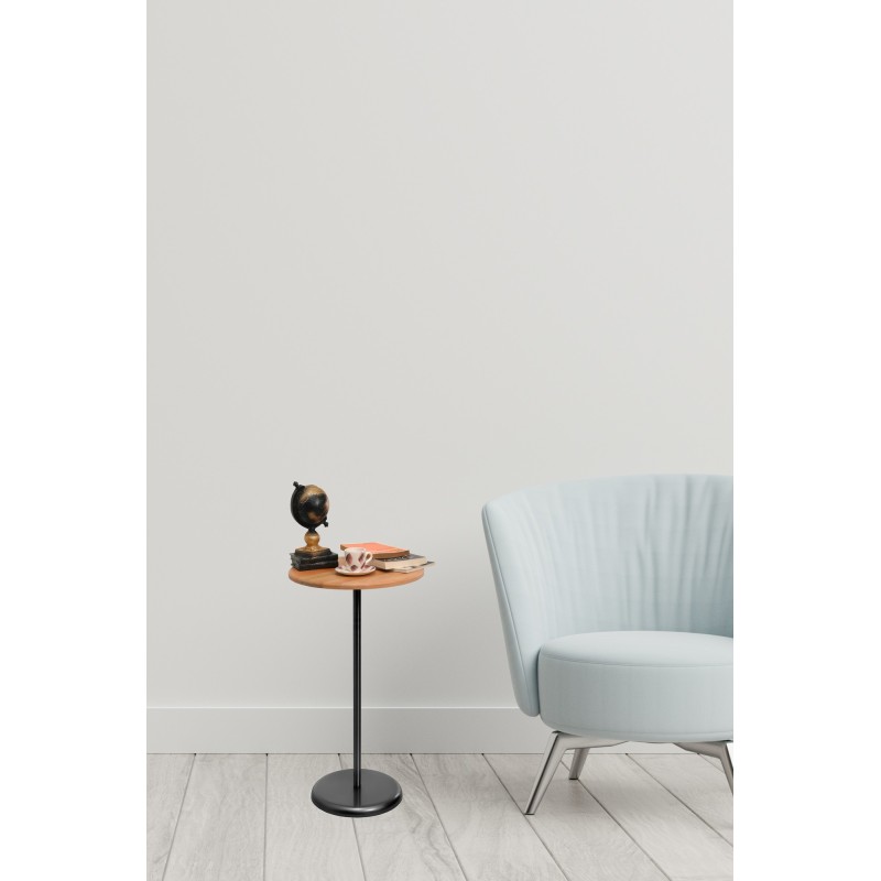 8349_0-800x800 Βοηθητικό τραπέζι Uno 40x75cm oak μαύρο χρώμα ed8349 - Image 1