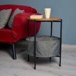 Βοηθητικό τραπέζι Cestino μελαμίνη 42x42x67cm ed8365