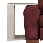 Βοηθητικό τραπέζι Single άσπρη μελαμίνη 35x45x61cm ed8384 - Image 5