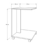 Bοηθητικό τραπέζι Shape 35x45x65cm μελαμίνη ed8438 - Image 2