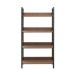 Βιβλιοθήκη Dev καρυδί μελαμίνη 73x35x136εκ ed8452 - Image 4