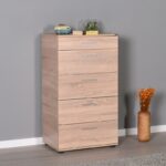 Συρταριέρα Sesami 60x44x108cm μελαμίνη ed8456