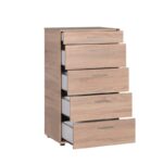 Συρταριέρα Sesami 60x44x108cm μελαμίνη ed8456 - Image 4