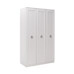 Ντουλάπα ρούχων Sesami 103x52x185cm άσπρη μελαμίνη ed8462