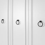 Ντουλάπα ρούχων Sesami 103x52x185cm άσπρη μελαμίνη ed8462 - Image 5