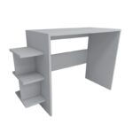 Γραφείο Bellezza λευκό χρώμα μελαμίνη 109 6x45x71 8cm ed8512 - Image 3