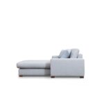 Γωνιακός καναπές Loop 290x194cm γκρι ed8543 - Image 5