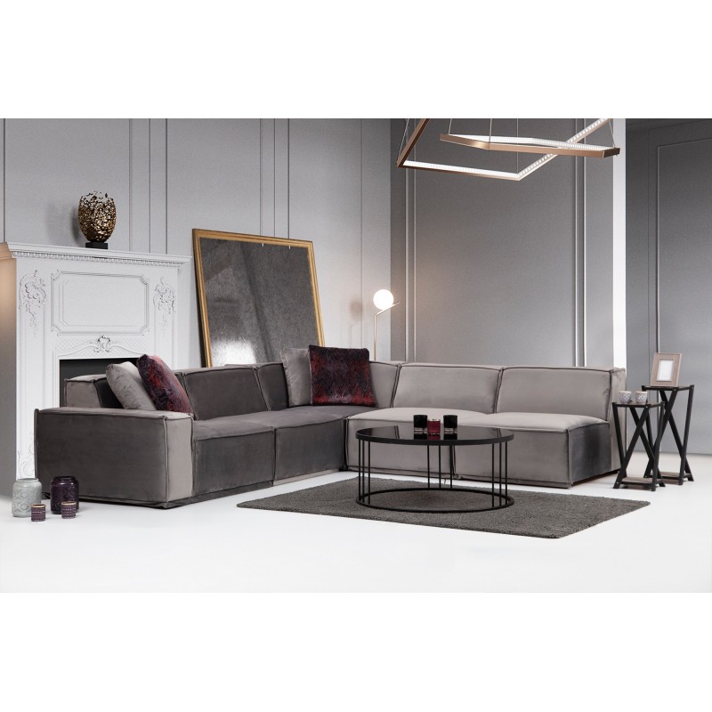 8551_0-800x800 Γωνιακός καναπές Lego 300x276cm γκρι ed8551 - Image 1