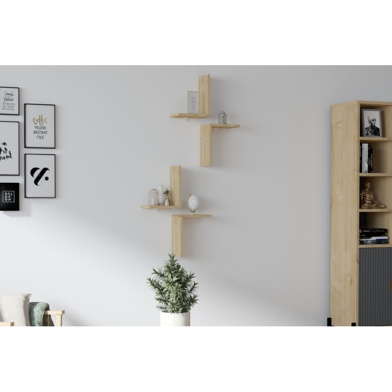 8558_0-800x800 Ράφι τοίχου Face Sapphire μελαμίνη 28 2x19 6x31 8cm ed8558 - Image 1