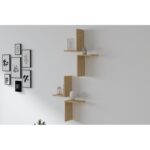 Ράφι τοίχου Face Sapphire μελαμίνη 28 2x19 6x31 8cm ed8558 - Image 4