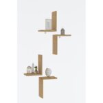 Ράφι τοίχου Face Sapphire μελαμίνη 28 2x19 6x31 8cm ed8558 - Image 3