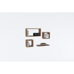 Ράφι τοίχου Babi Sapphire Oak μελαμίνη 24x15x44cm ed8566 - Image 4