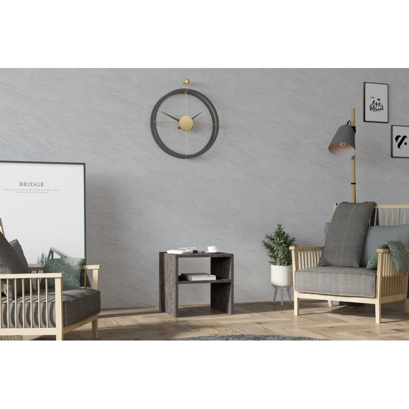 8568_0-800x800 Βοηθητικό τραπέζι Morse ανθρακί μελαμίνη 40x40cm ed8568 - Image 1