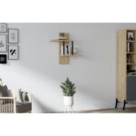 Ραφιέρα Herra Sapphire δρυς μελαμίνη 40x20x60εκ ed8573