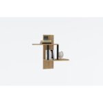 Ραφιέρα Herra Sapphire δρυς μελαμίνη 40x20x60εκ ed8573 - Image 4