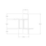 Ραφιέρα Herra άσπρο μελαμίνη 40x20x60εκ ed8574 - Image 2