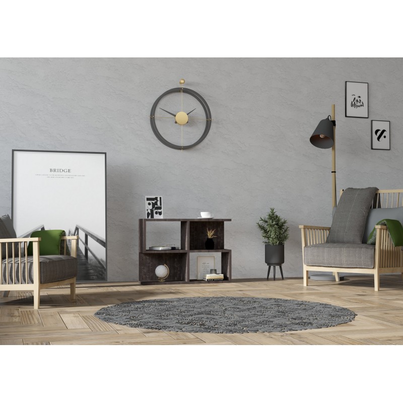 8587_0-800x800 Βοηθητικό τραπέζι Many καρυδί 70x20x50cm μελαμίνη ed8587 - Image 1