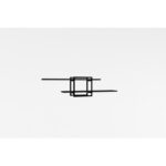 Ράφι τοίχου Mone ανθρακί μαύρη μελαμίνη 120x18x30cm ed8588 - Image 2