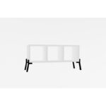 Βιβλιοθήκη Gordes άσπρο μελαμίνη 30x30x101εκ ed8604 - Image 5