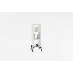 Βιβλιοθήκη Gordes άσπρο μελαμίνη 30x30x101εκ ed8604 - Image 4