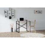 Γραφείο Addis Black μοριοσανίδα 90x56x76cm ed8605 - Image 4