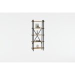 Βιβλιοθήκη Kinder δρυς μελαμίνη 72x25x170εκ ed8609 - Image 3