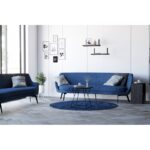 Τραπεζάκι σαλονιού Cassis ανθρακί μελαμίνη 45x47 5cm ed8610