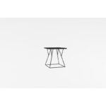 Τραπεζάκι σαλονιού Cassis ανθρακί μελαμίνη 45x47 5cm ed8610 - Image 3