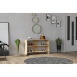 Ραφιέρα Reine δρυς μελαμίνη 93x31x56εκ ed8617