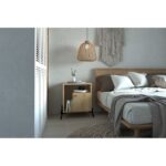 Κομοδίνο Aza Oak μελαμίνη 50x50x61cm ed8629