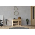 Έπιπλο εισόδου Furnas δρυς μελαμίνη 70x31x50εκ ed8630