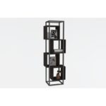 Βιβλιοθήκη Rabant ανθρακί μελαμίνη 44x29x140εκ ed8634 - Image 4